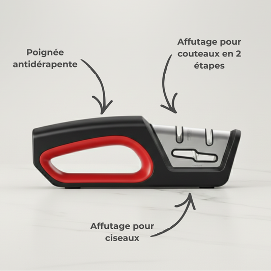 Aiguiseur 4-en-1 Multifonction