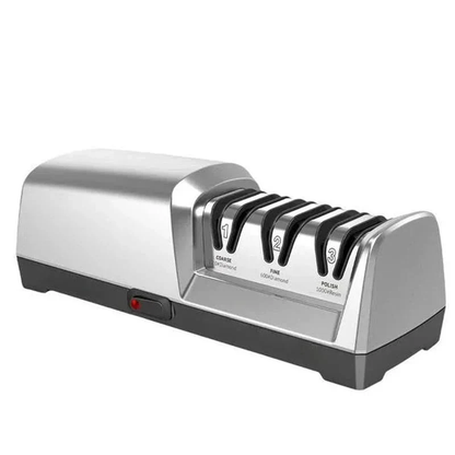 Aiguiseur de Couteaux Électrique – Affûtage en 3 Étapes