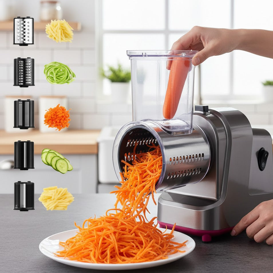 Trancheuse de légumes électrique - Broyeur automatique