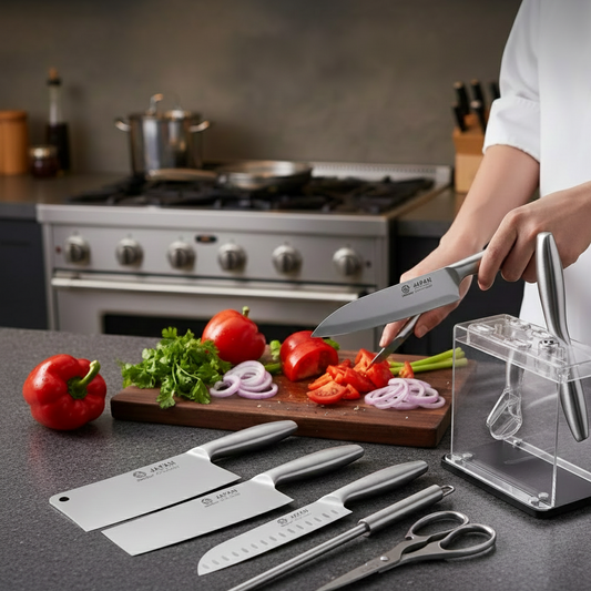 Ensemble de couteaux de chef de cuisine