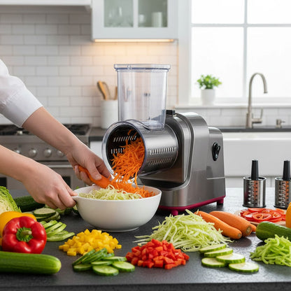 Trancheuse de légumes électrique - Broyeur automatique