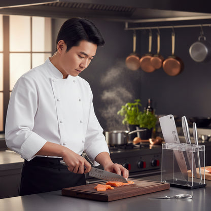 Ensemble de couteaux de chef de cuisine